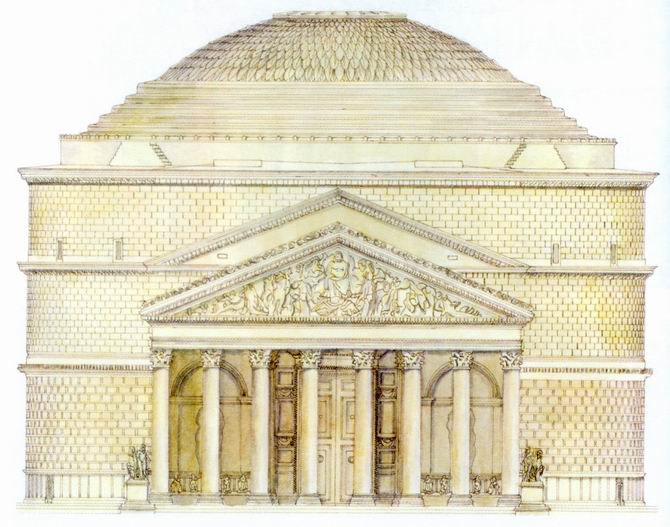 古罗马建筑特征